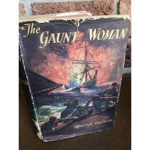 Vintage 1943 THE GAUNT WOMAN EDMUND GILLIGAN HARDCOVER W/ JACKET BOOK